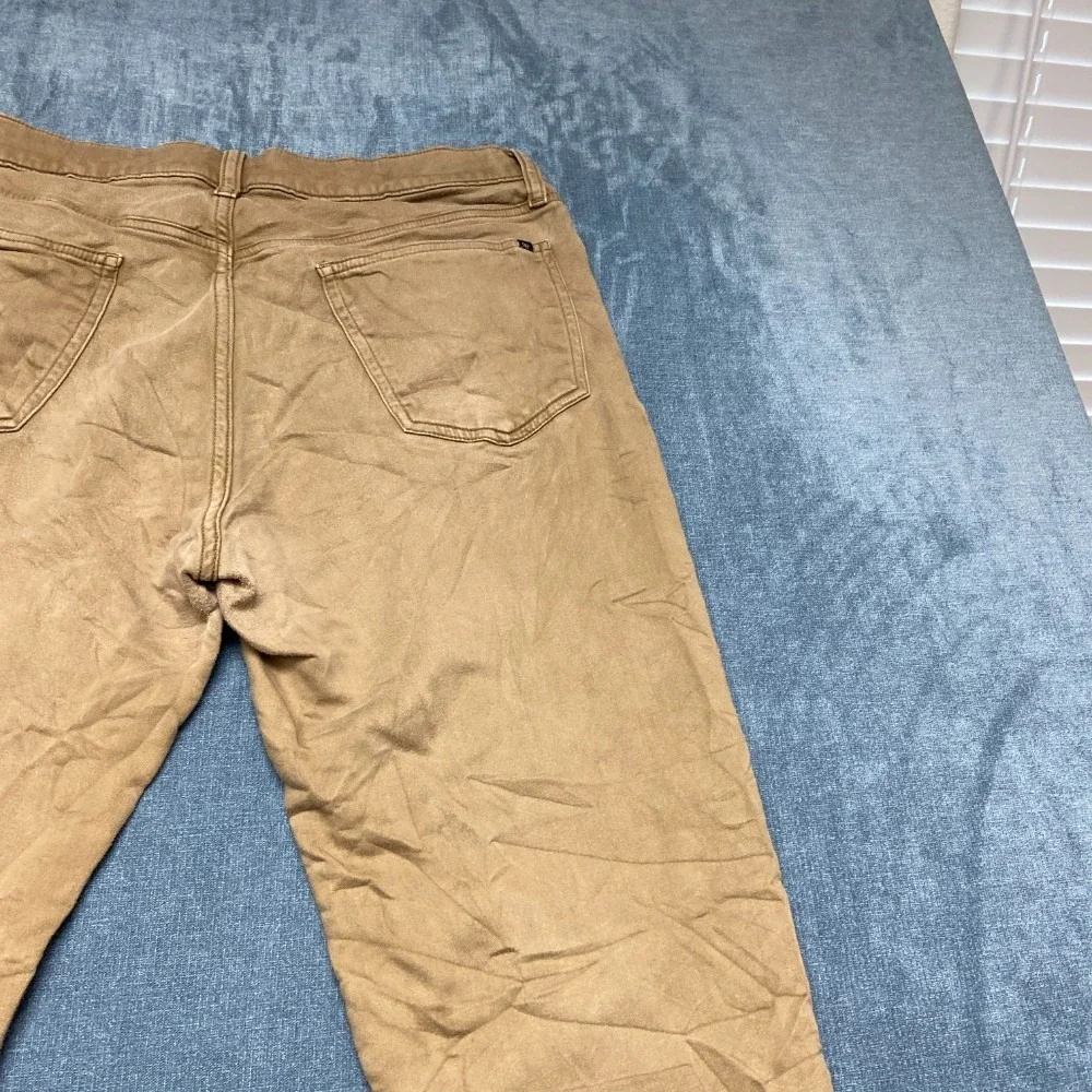 Banana Republic Jeans Mens 34x32 Tan Denim Cotton Stretch Regular Fit Casual